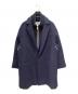 MONCLER（モンクレール）の古着「ウール ドッキングコート」｜ネイビー
