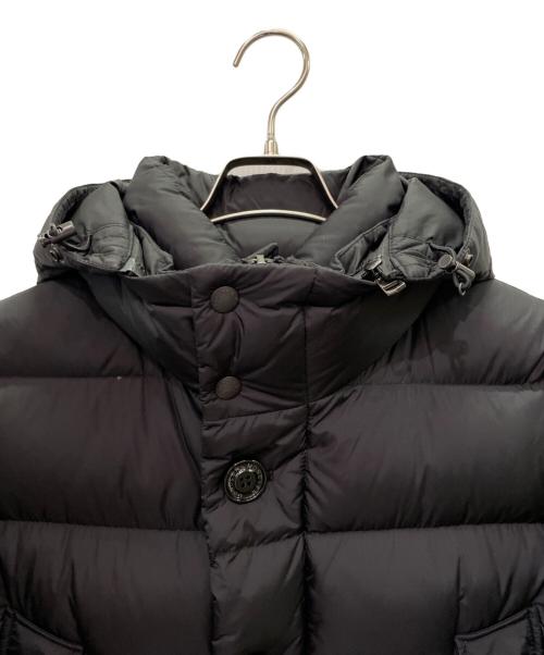 MONCLER（モンクレール）MONCLER (モンクレール) CLUNY GIUBBOTTO ダウンジャケット ブラック サイズ:2の古着・服飾アイテム