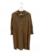 EDITIONS M.Rエディションズ エムアール）の古着「シャツワンピース」｜ブラウン