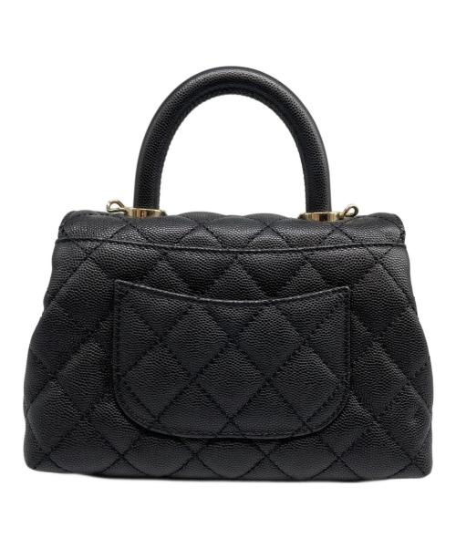 CHANEL（シャネル）CHANEL (シャネル) トップハンドル 19 XXS ブラック サイズ:19 XXSの古着・服飾アイテム