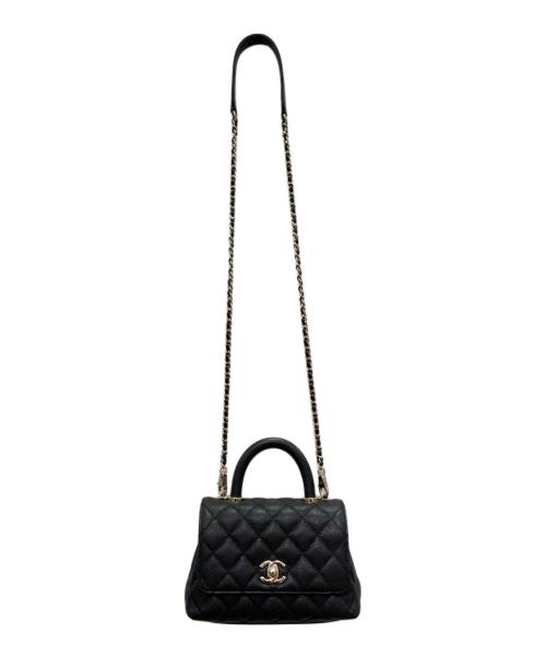 CHANEL（シャネル）CHANEL (シャネル) トップハンドル 19 XXS ブラック サイズ:19 XXSの古着・服飾アイテム