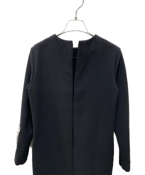 YOKO CHAN（ヨーコチャン）YOKO CHAN (ヨーコチャン) カメリア スリーブ ワンピース/ブラック ブラック サイズ:38の古着・服飾アイテム