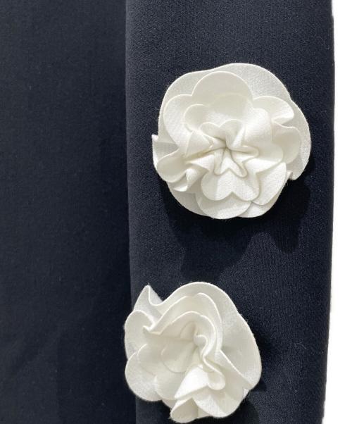 YOKO CHAN（ヨーコチャン）YOKO CHAN (ヨーコチャン) カメリア スリーブ ワンピース/ブラック ブラック サイズ:38の古着・服飾アイテム