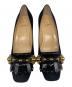 Christian Louboutin (クリスチャン・ルブタン) 総省パンプス ブラック サイズ:36 1/2：20000円
