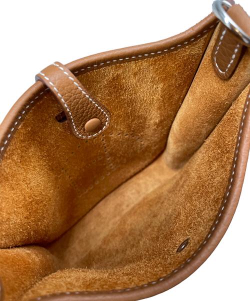 HERMES（エルメス）HERMES (エルメス) ショルダーバッグ ゴールド サイズ:TPM　の古着・服飾アイテム