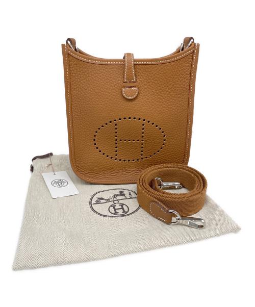 HERMES（エルメス）HERMES (エルメス) ショルダーバッグ ゴールド サイズ:TPM　の古着・服飾アイテム