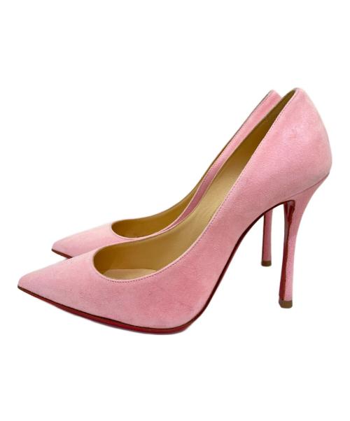 Christian Louboutin（クリスチャン・ルブタン）Christian Louboutin (クリスチャン・ルブタン) ヒールパンプス ピンク サイズ:35 1/2の古着・服飾アイテム