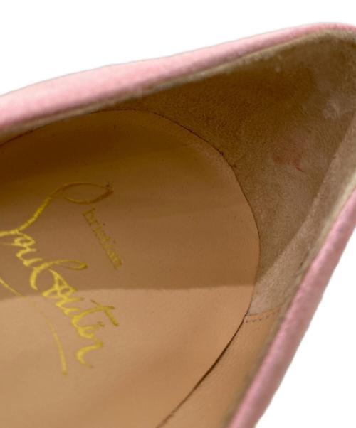 Christian Louboutin（クリスチャン・ルブタン）Christian Louboutin (クリスチャン・ルブタン) ヒールパンプス ピンク サイズ:35 1/2の古着・服飾アイテム