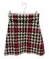 MIU MIU（ミュウミュウ）の古着「千鳥格子柄スカート」｜アイボリー×ブラック