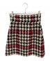 MIU MIU (ミュウミュウ) 千鳥格子柄スカート アイボリー×ブラック サイズ:36：25000円