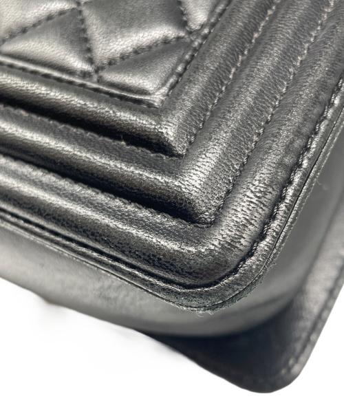 CHANEL（シャネル）CHANEL (シャネル) ボーイシャネル 25 ブラック サイズ:25の古着・服飾アイテム