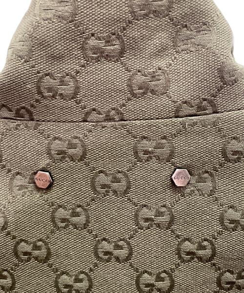 GUCCI（グッチ）GUCCI (グッチ) GGキャンバス ボンバージャケット カーキ サイズ:50の古着・服飾アイテム