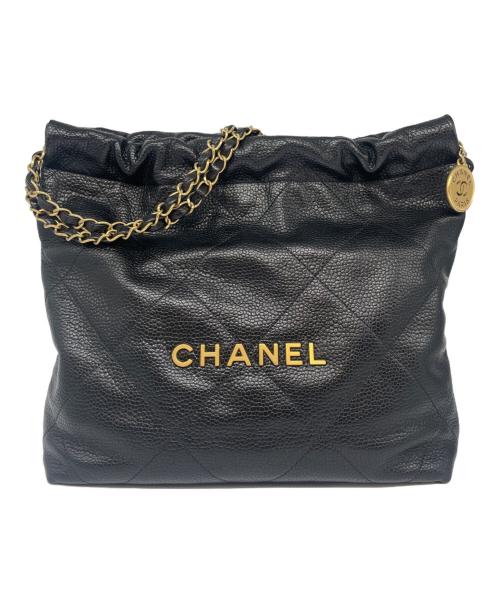 CHANEL（シャネル）CHANEL (シャネル) シャネル22 SMALL/スモール ブラック サイズ:スモール/SMALLの古着・服飾アイテム