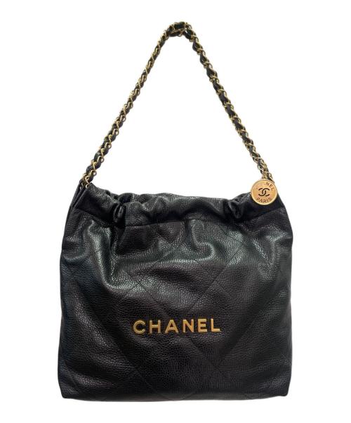 CHANEL（シャネル）CHANEL (シャネル) シャネル22 SMALL/スモール ブラック サイズ:スモール/SMALLの古着・服飾アイテム