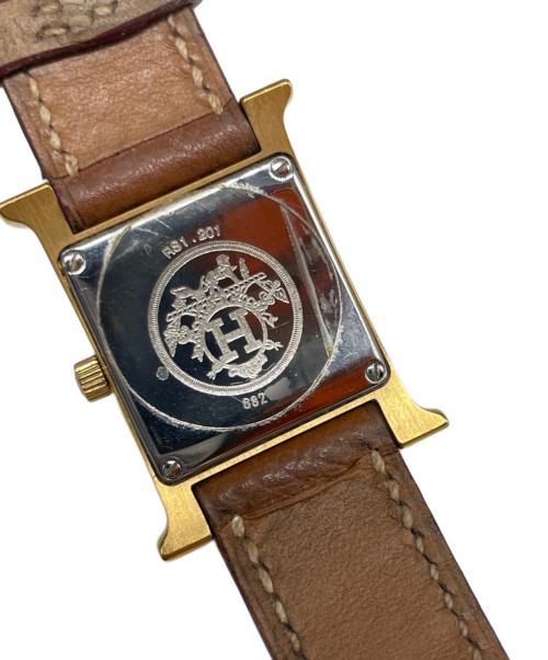 HERMES（エルメス）HERMES (エルメス) Hウォッチ Ref.HH1.201 白文字盤の古着・服飾アイテム