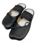 MM6 Maison Margielaエムエムシックスメゾンマルジェラ）の古着「アナトミック ナンバリング バレエミュール」｜ブラック