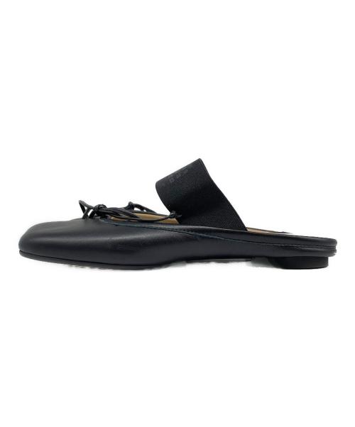 MM6 Maison Margiela（エムエムシックスメゾンマルジェラ）MM6 Maison Margiela (エムエムシックスメゾンマルジェラ) アナトミック ナンバリング バレエミュール ブラック サイズ:37 2/1の古着・服飾アイテム