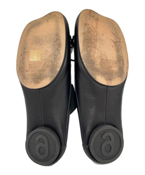 MM6 Maison Margiela（エムエムシックスメゾンマルジェラ）MM6 Maison Margiela (エムエムシックスメゾンマルジェラ) アナトミック ナンバリング バレエミュール ブラック サイズ:37 2/1の古着・服飾アイテム