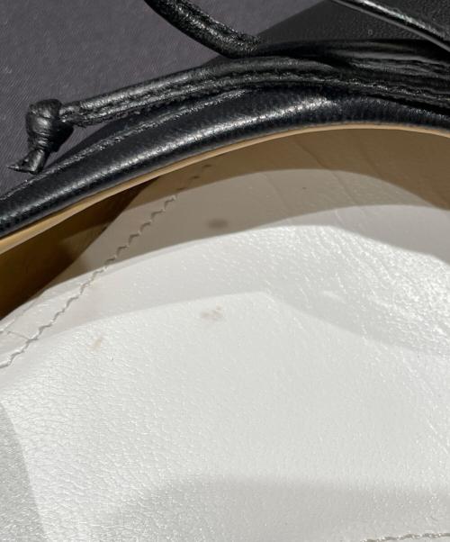 MM6 Maison Margiela（エムエムシックスメゾンマルジェラ）MM6 Maison Margiela (エムエムシックスメゾンマルジェラ) アナトミック ナンバリング バレエミュール ブラック サイズ:37 2/1の古着・服飾アイテム