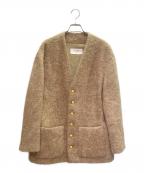 CELINEセリーヌ）の古着「オーバーサイズ カーディガン」｜ベージュ