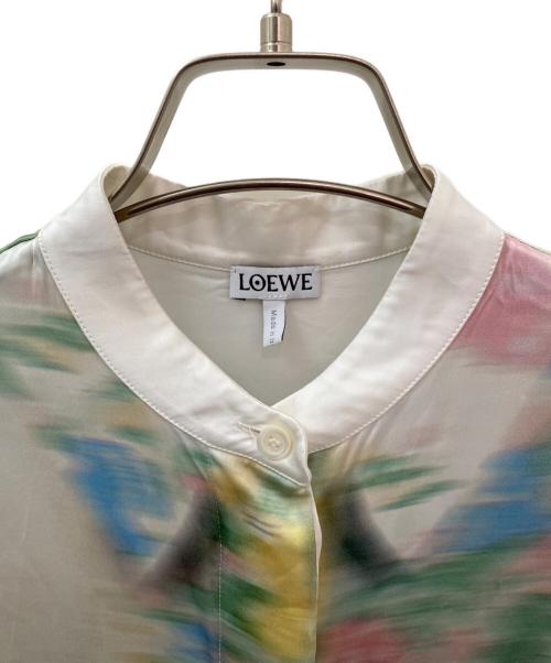 LOEWE（ロエベ）LOEWE (ロエベ) シルク総柄シャツ マルチカラー サイズ:32の古着・服飾アイテム