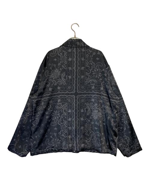 KITH（キス）KITH (キス) 総柄ジャケット グレー サイズ:XLの古着・服飾アイテム