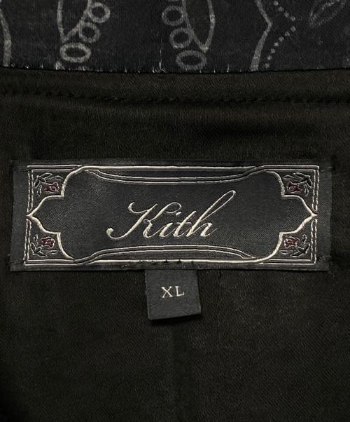 KITH（キス）KITH (キス) 総柄ジャケット グレー サイズ:XLの古着・服飾アイテム