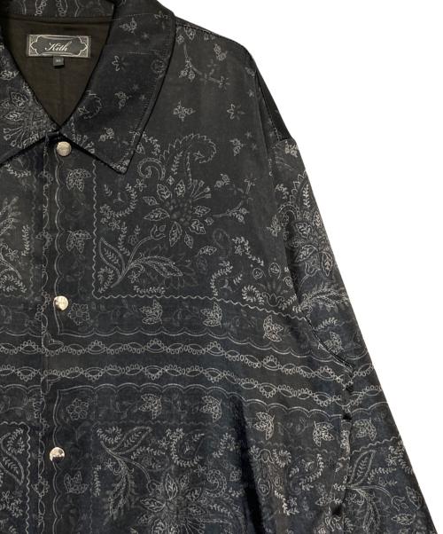 KITH（キス）KITH (キス) 総柄ジャケット グレー サイズ:XLの古着・服飾アイテム