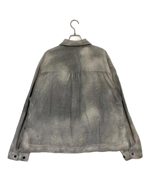 ANCELLM（アンセルム）ANCELLM (アンセルム) CHAMBRAY SHIRT JACKET ライトグレー サイズ:2の古着・服飾アイテム