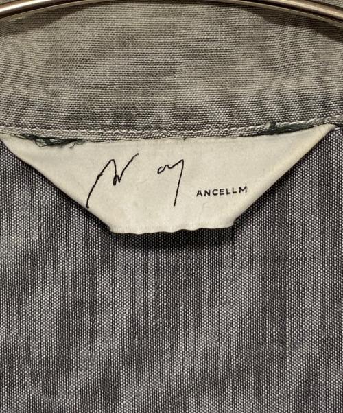 ANCELLM（アンセルム）ANCELLM (アンセルム) CHAMBRAY SHIRT JACKET ライトグレー サイズ:2の古着・服飾アイテム