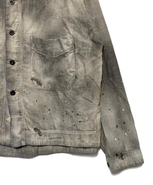 ANCELLM（アンセルム）ANCELLM (アンセルム) CHAMBRAY SHIRT JACKET ライトグレー サイズ:2の古着・服飾アイテム