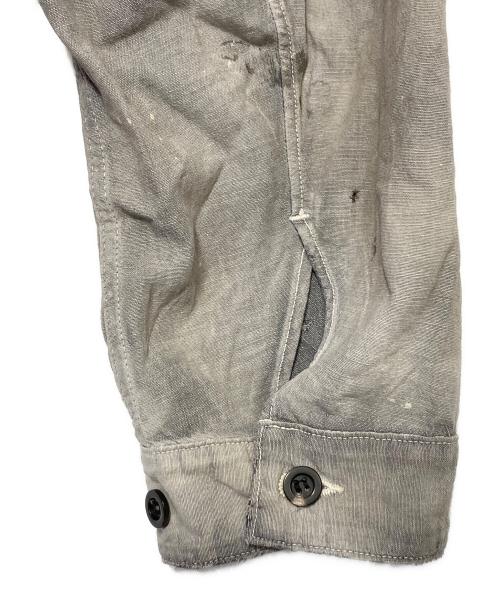 ANCELLM（アンセルム）ANCELLM (アンセルム) CHAMBRAY SHIRT JACKET ライトグレー サイズ:2の古着・服飾アイテム