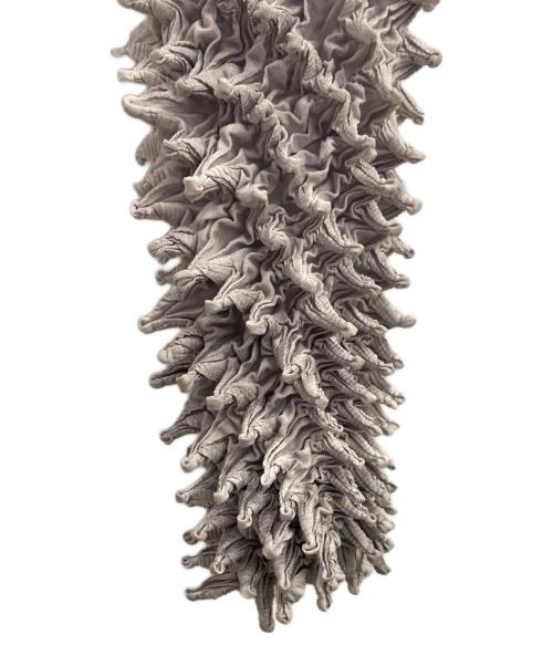 masu（エムエーエスユー）masu (エムエーエスユー) スパイキーエンジェルトップス ライトグレー サイズ:48の古着・服飾アイテム