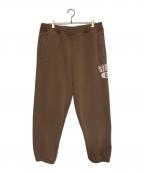 stussyステューシー）の古着「80 FLEECE PANT」｜ブラウン