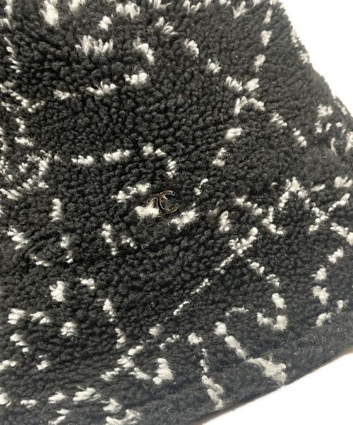 CHANEL（シャネル）CHANEL (シャネル) バケットハット ブラック サイズ:Mの古着・服飾アイテム