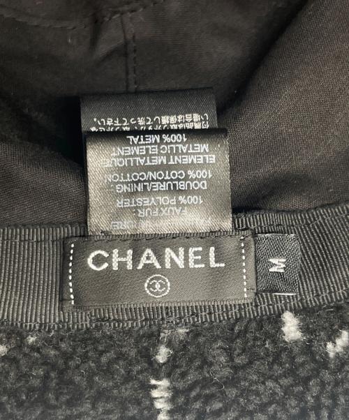 CHANEL（シャネル）CHANEL (シャネル) バケットハット ブラック サイズ:Mの古着・服飾アイテム