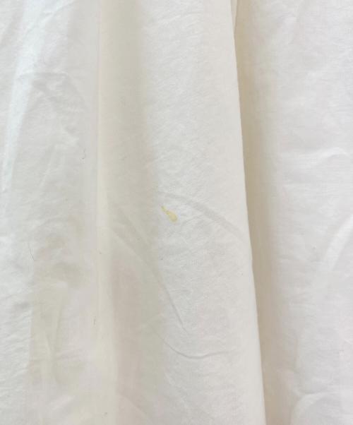 PRADA（プラダ）PRADA (プラダ) コットンフレアミディスカート ホワイト サイズ:38の古着・服飾アイテム