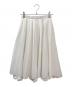PRADA (プラダ) コットンフレアミディスカート ホワイト サイズ:38：30000円