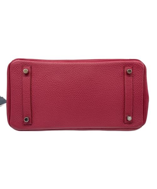 HERMES（エルメス）HERMES (エルメス) バーキン30/シルバー金具/トゴ/レッド系/T刻印 レッド系 サイズ:30の古着・服飾アイテム