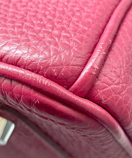 HERMES（エルメス）HERMES (エルメス) バーキン30/シルバー金具/トゴ/レッド系/T刻印 レッド系 サイズ:30の古着・服飾アイテム