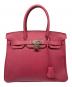 HERMES（エルメス）の古着「バーキン30/シルバー金具/トゴ/レッド系/T刻印」｜レッド系