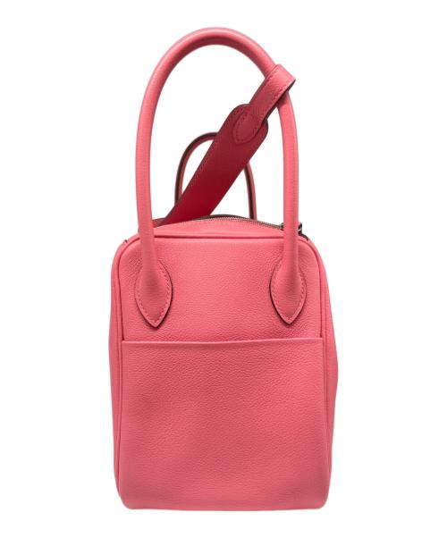 HERMES（エルメス）HERMES (エルメス) リンディ 26/シルバー金具/エバーカラー/ピンク系/A刻印 ピンク系 サイズ:26の古着・服飾アイテム