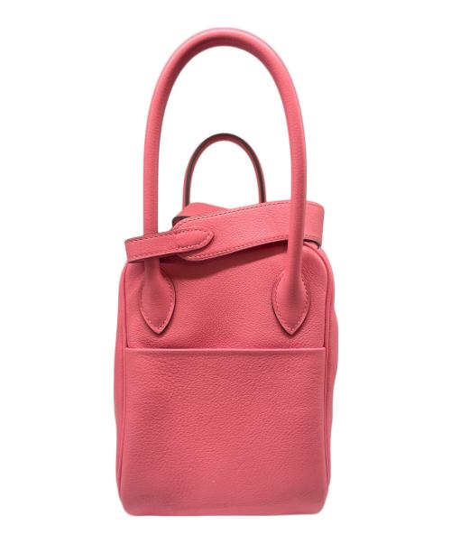 HERMES（エルメス）HERMES (エルメス) リンディ 26/シルバー金具/エバーカラー/ピンク系/A刻印 ピンク系 サイズ:26の古着・服飾アイテム