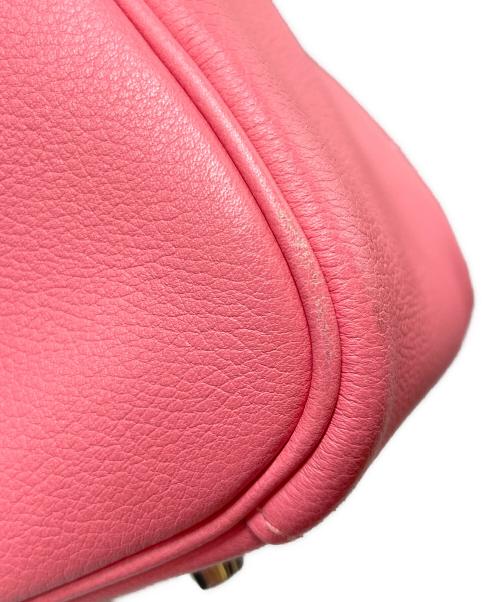 HERMES（エルメス）HERMES (エルメス) リンディ 26/シルバー金具/エバーカラー/ピンク系/A刻印 ピンク系 サイズ:26の古着・服飾アイテム