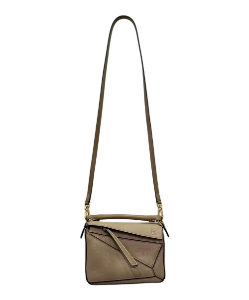 LOEWE（ロエベ）LOEWE (ロエベ) パズルバッグ ミニ サンドミンク サイズ:ミニ/miniの古着・服飾アイテム