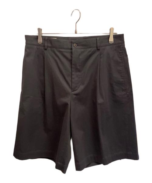 HERMES（エルメス）HERMES (エルメス) タックハーフパンツ グレー サイズ:L相当の古着・服飾アイテム
