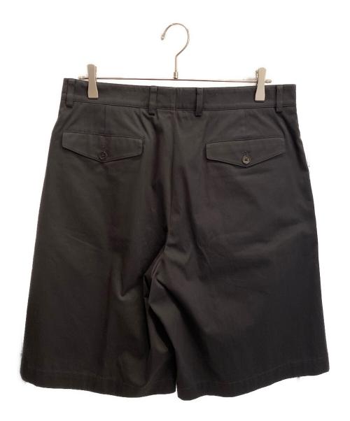 HERMES（エルメス）HERMES (エルメス) タックハーフパンツ グレー サイズ:L相当の古着・服飾アイテム
