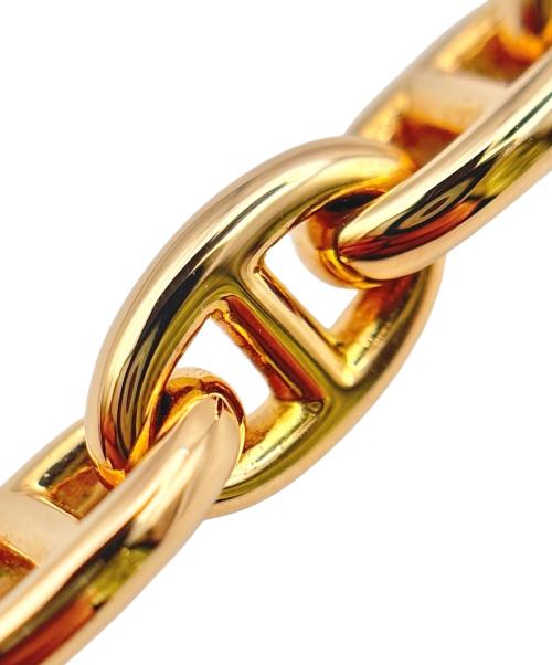 HERMES（エルメス）HERMES (エルメス) Chaine d'ancre Bracelet TPM 26 Links/シェーヌ・ダンクル ブレスレット 26コマ/H218832B/K18PG サイズ:26コマ/26LINKS/TPM/16.0cmの古着・服飾アイテム