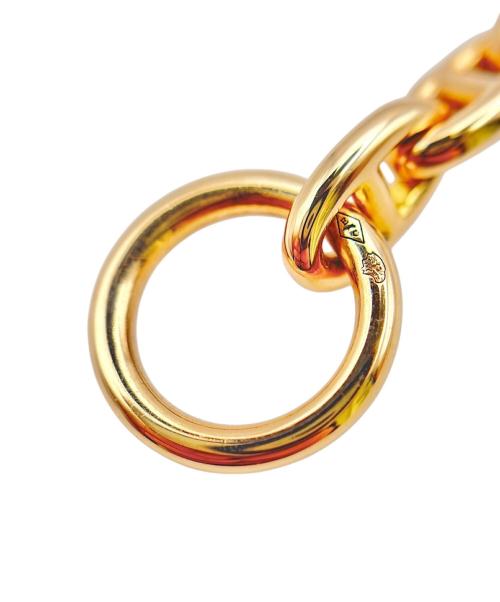 HERMES（エルメス）HERMES (エルメス) Chaine d'ancre Bracelet TPM 26 Links/シェーヌ・ダンクル ブレスレット 26コマ/H218832B/K18PG サイズ:26コマ/26LINKS/TPM/16.0cmの古着・服飾アイテム