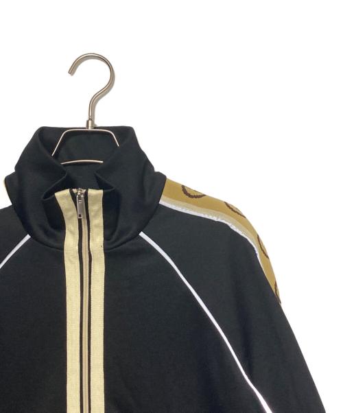 GUCCI（グッチ）GUCCI (グッチ) ジップアップトラックジャケット ブラック×ベージュ サイズ:XSの古着・服飾アイテム